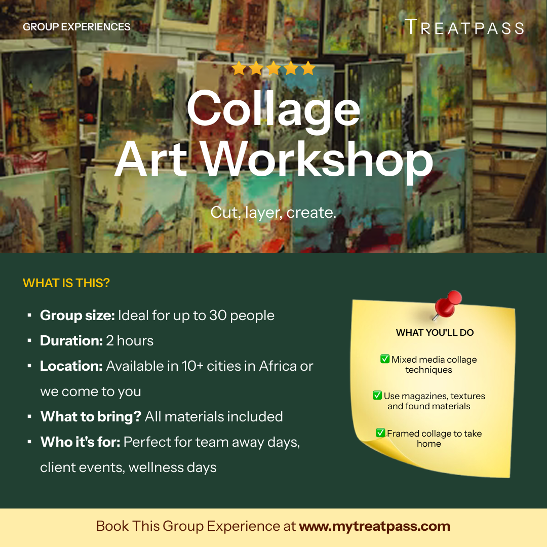 Collage Art Workshop – Group Experience