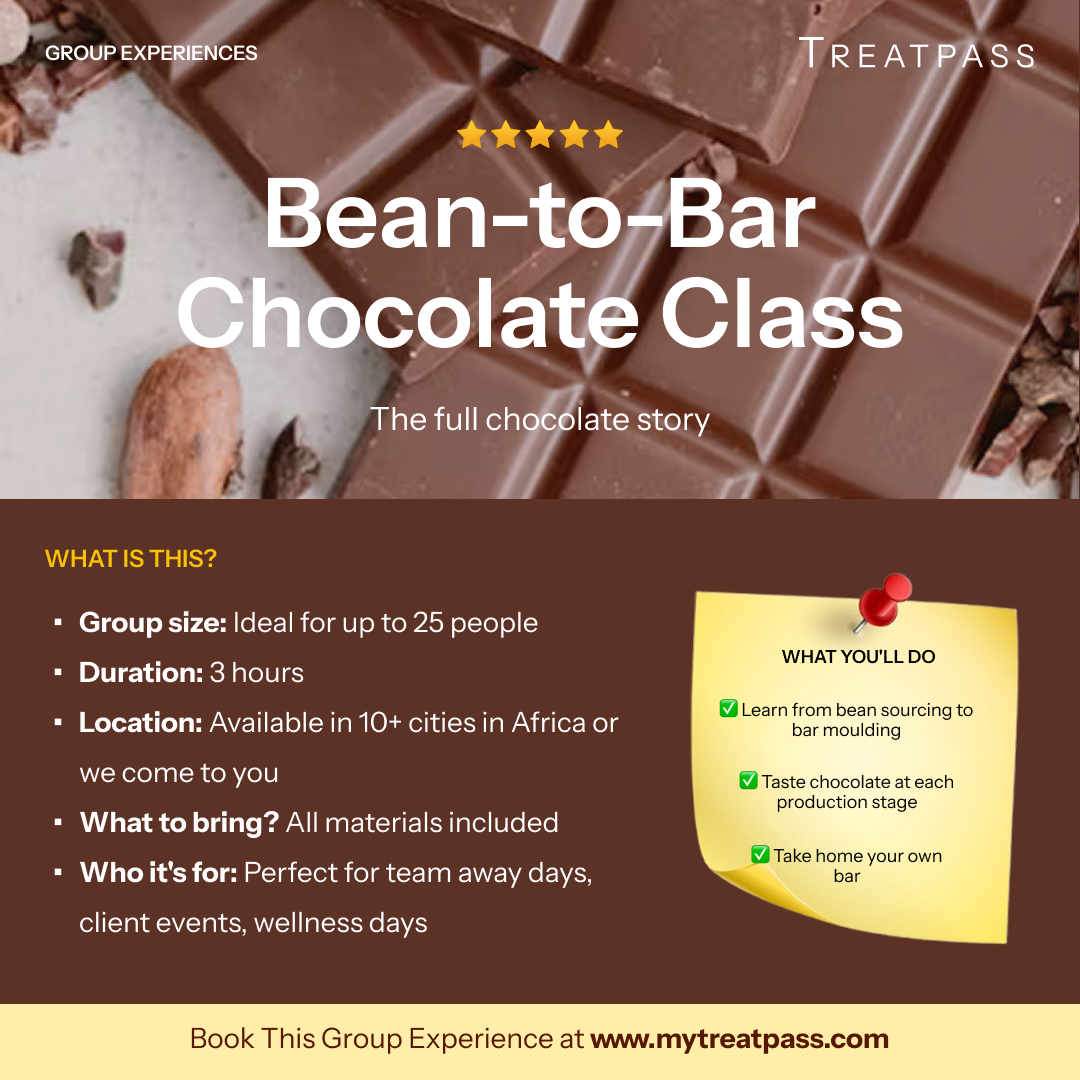 Bean-to-Bar Chocolate Class – Group Experience