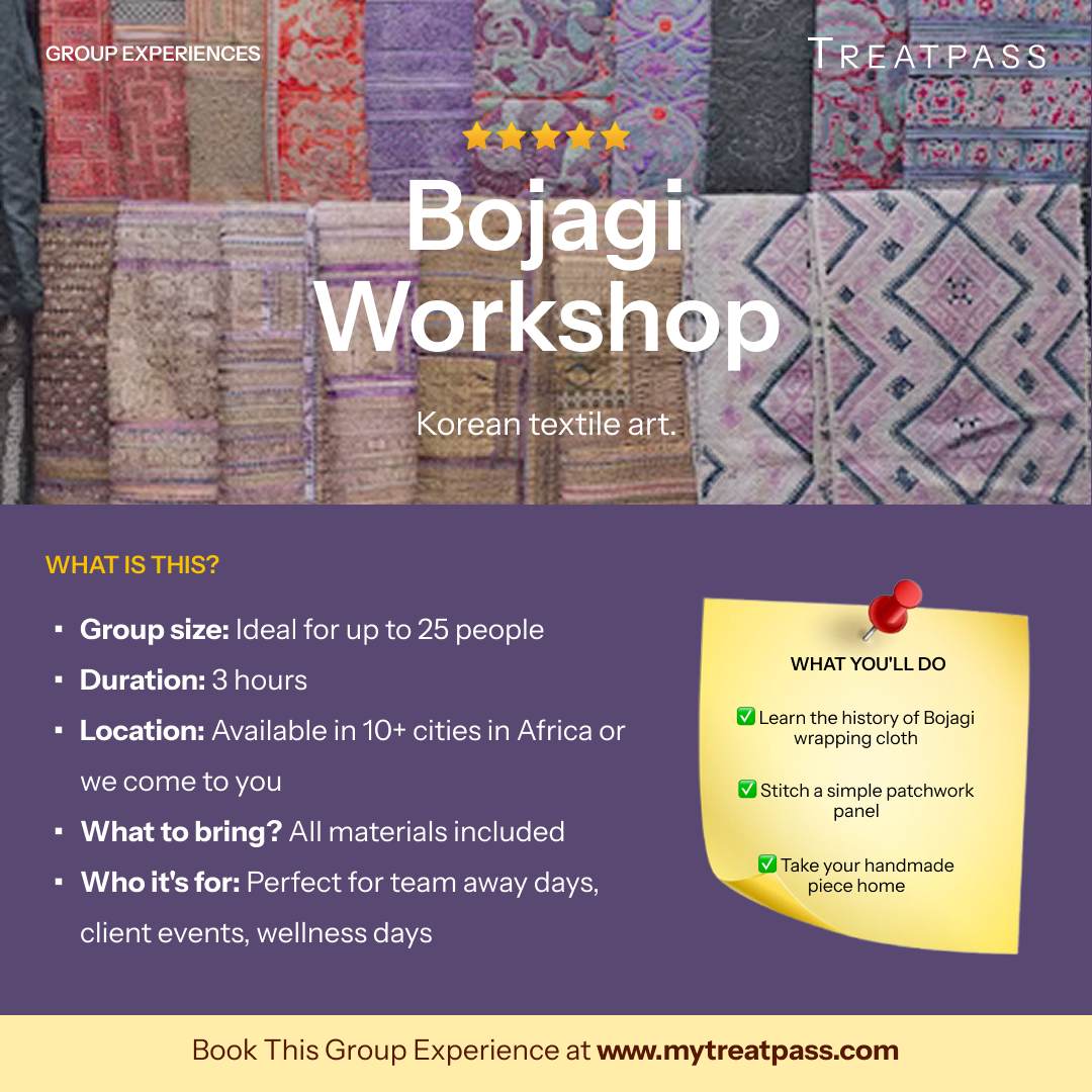 Bojagi Workshop – Group Experience