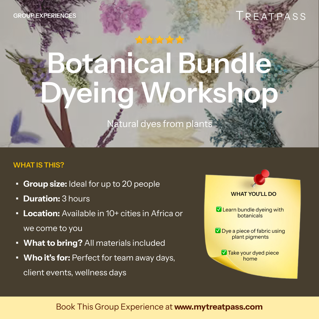 Botanical Bundle Dyeing Workshop – Group Experience