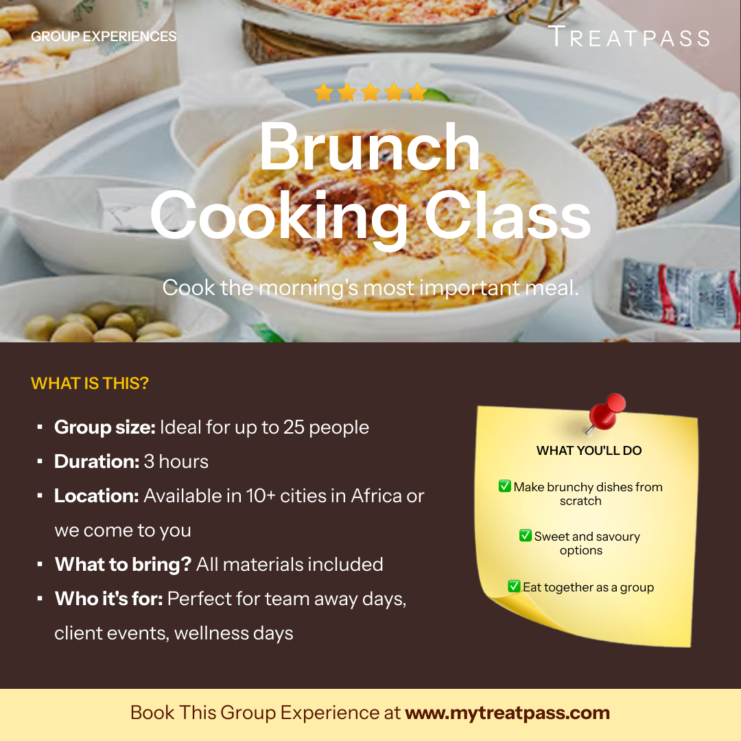 Brunch Cooking Class – Group Experience