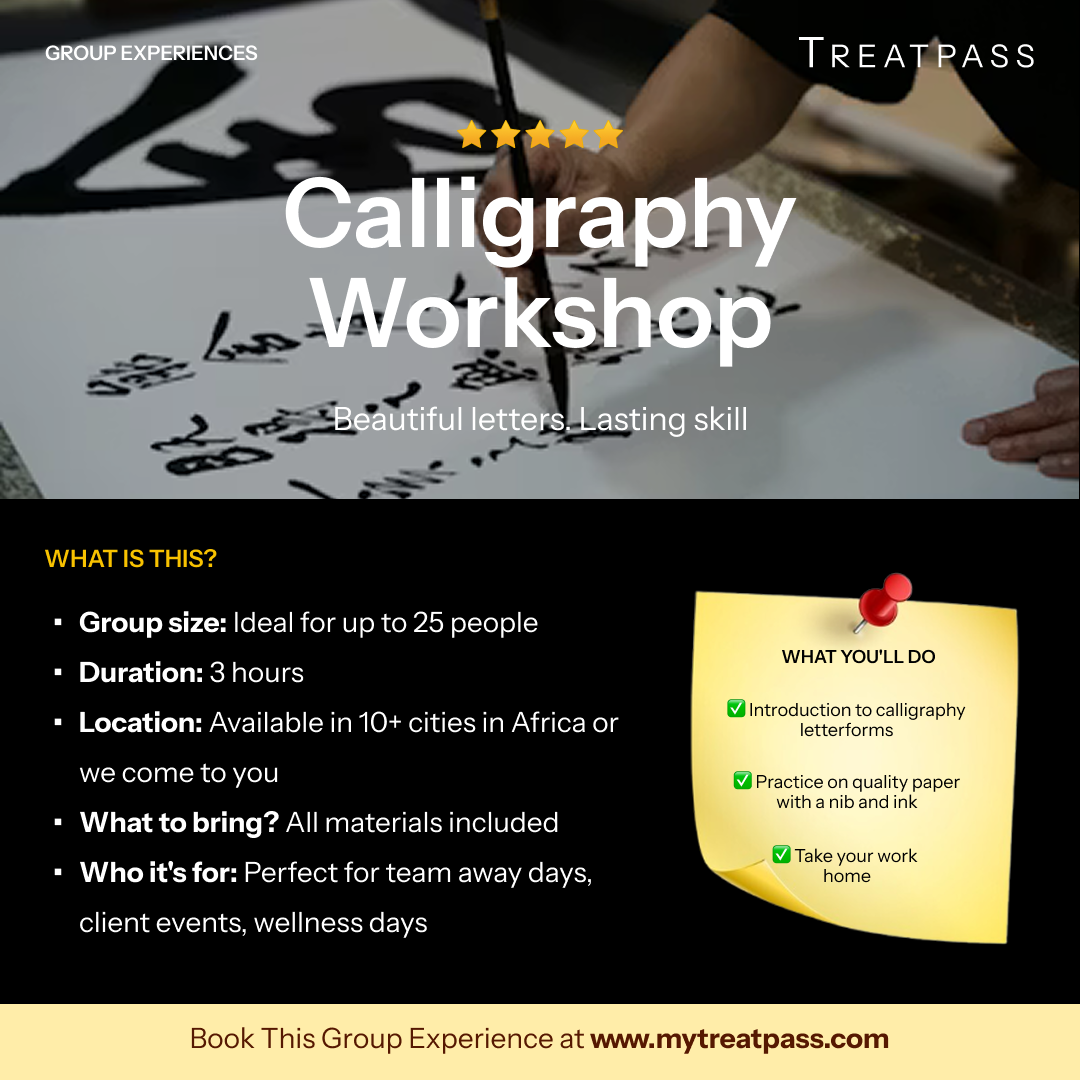 Calligraphy Workshop – Group Experience