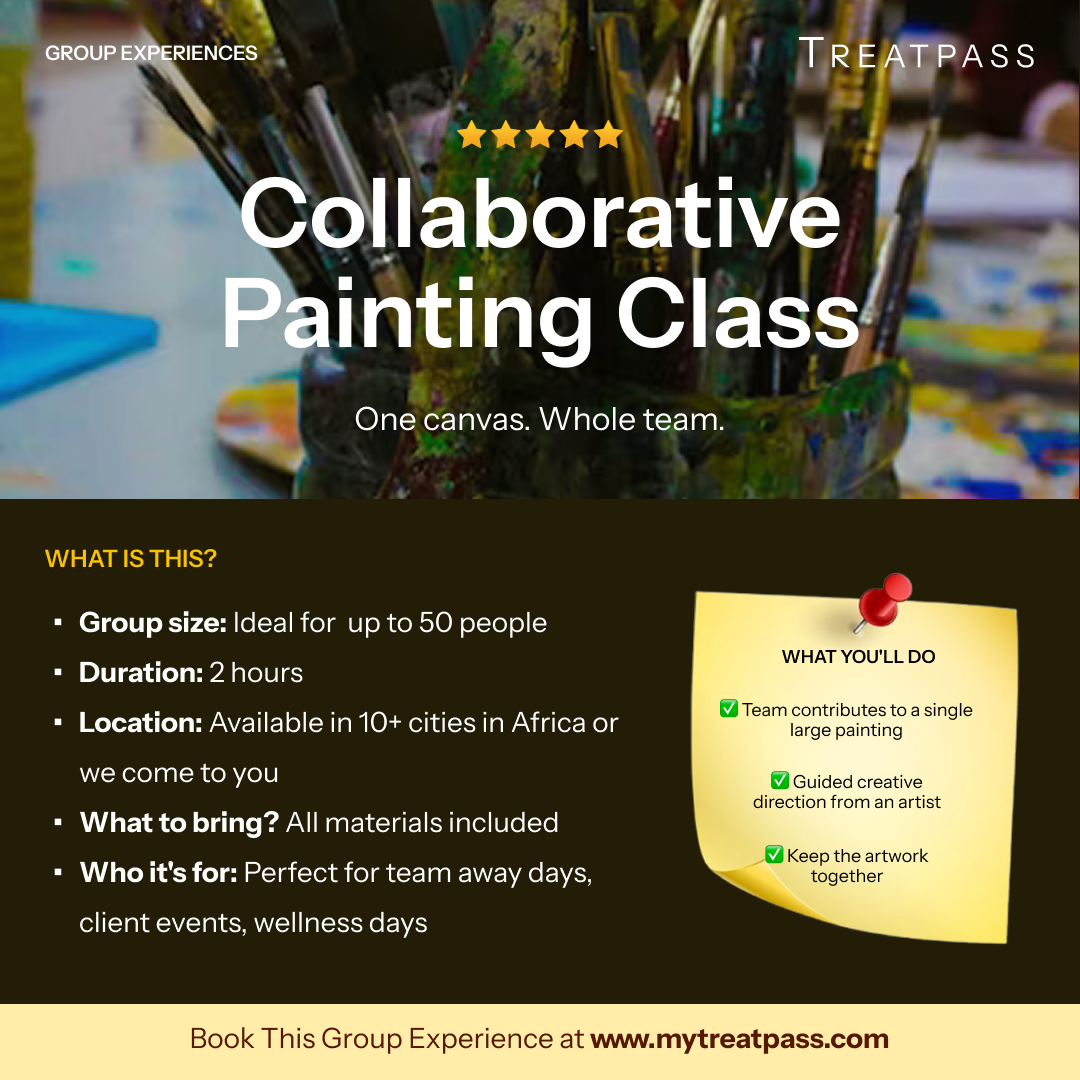 Collaborative Painting Class – Group Experience