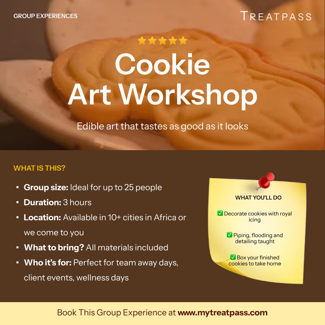 Cookie Art Workshop – Group Experience
