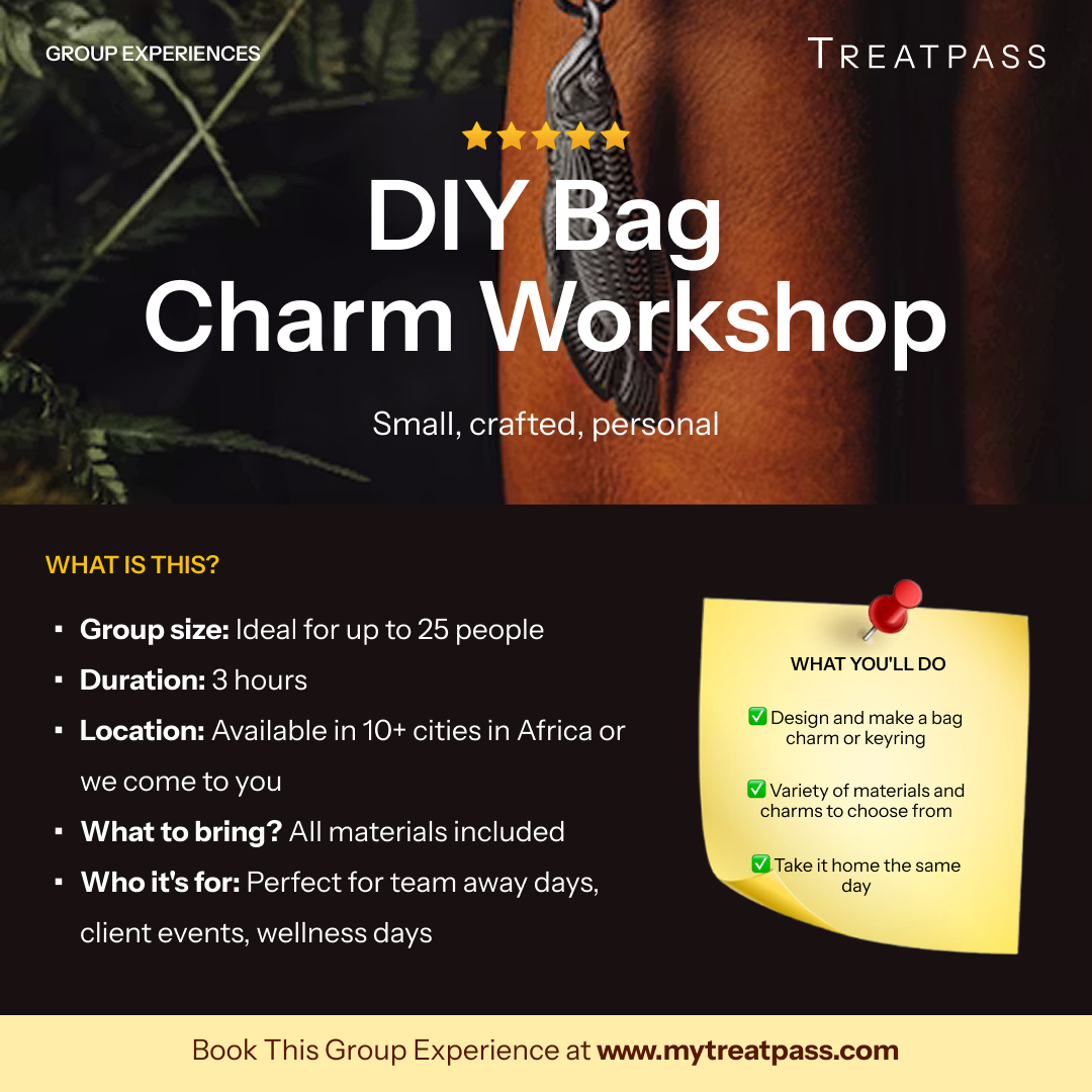 DIY Bag Charm Workshop – Group Experience