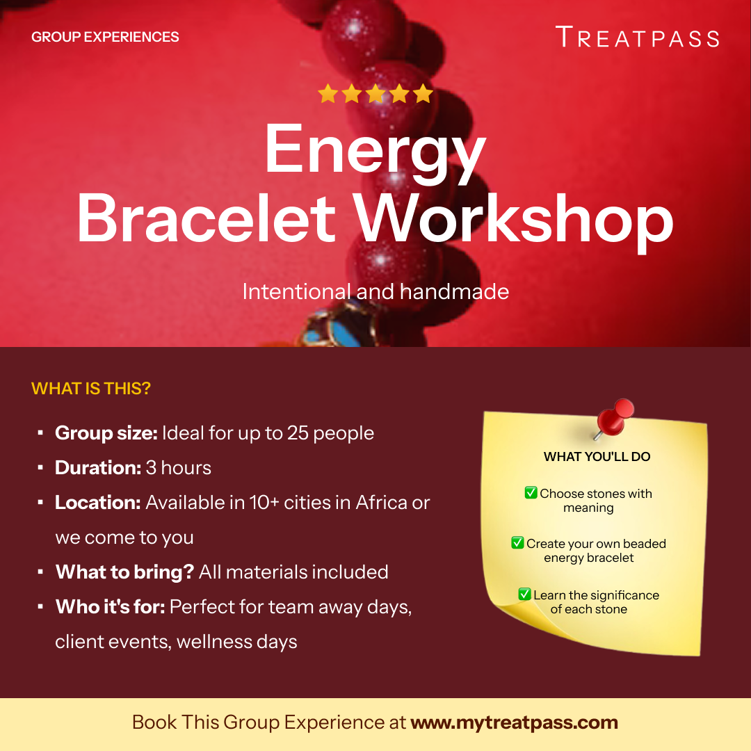 Energy Bracelet Workshop – Group Experience