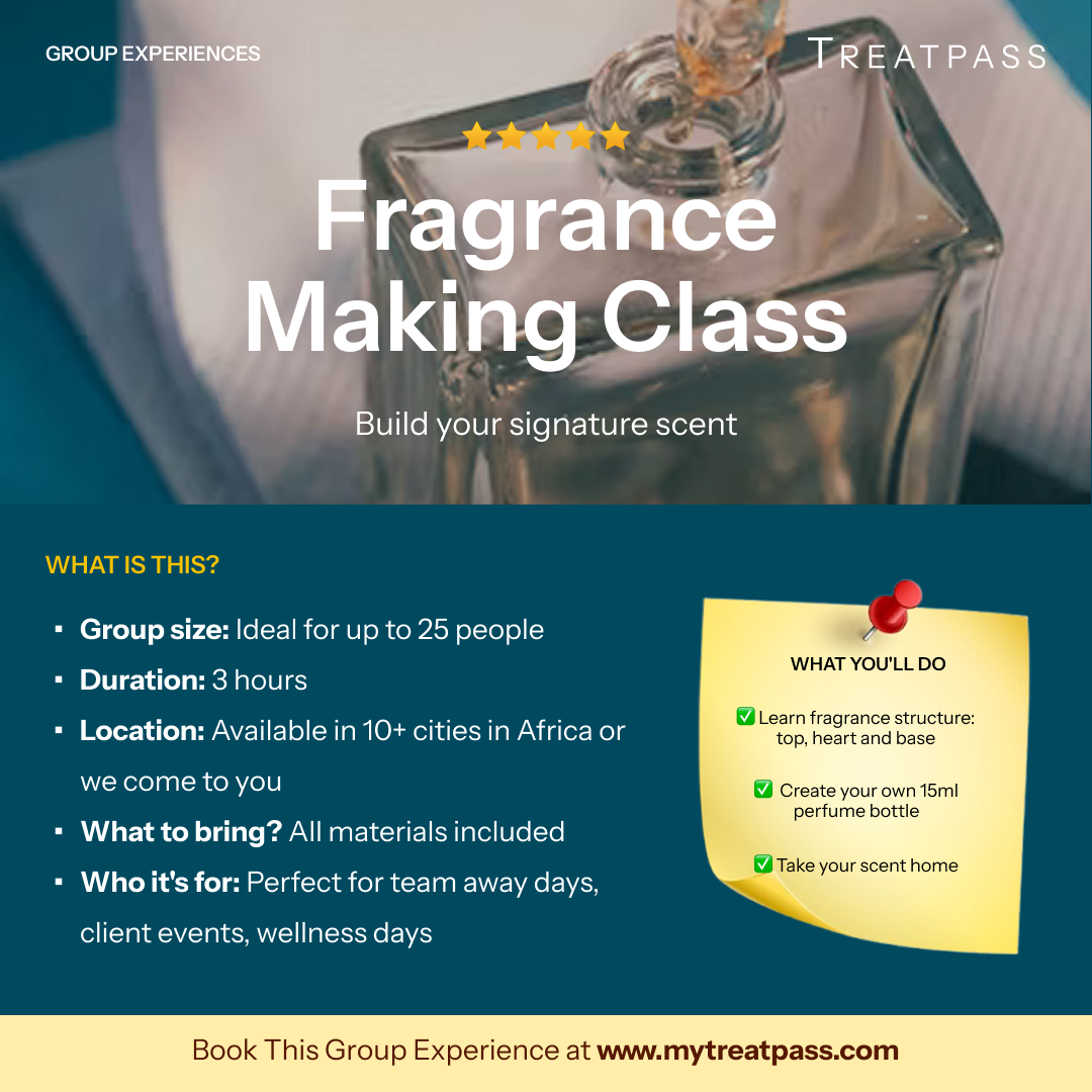Fragrance Making Class – Group Experience