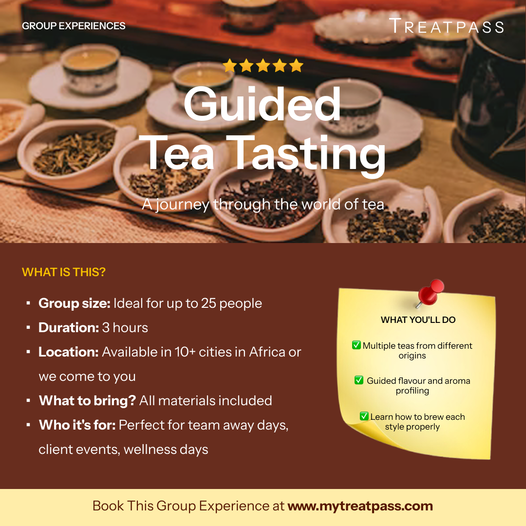 Guided Tea Tasting – Group Experience