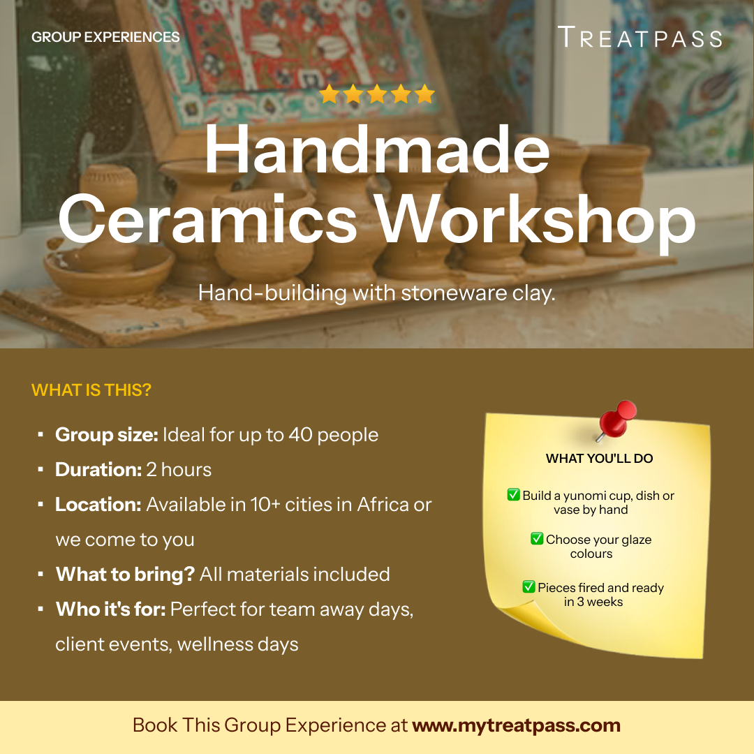Handmade Ceramics Workshop – Group Experience