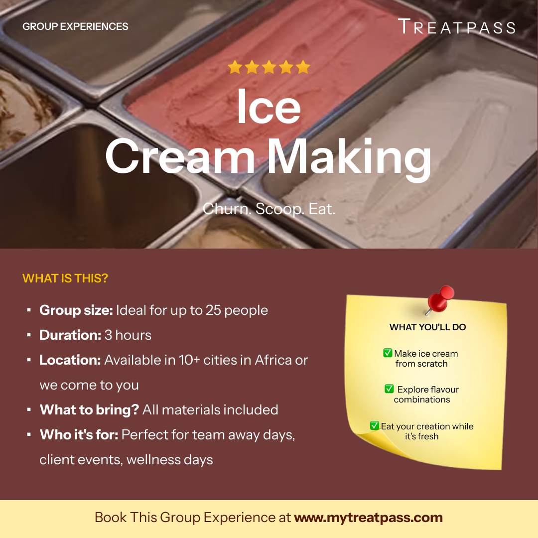 Ice Cream Making – Group Experience