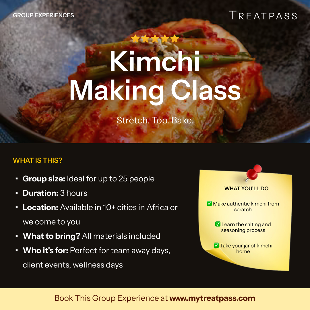 Kimchi Making Class – Group Experience