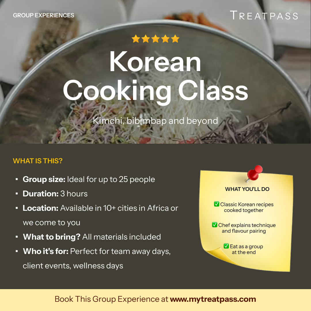 Korean Cooking Class – Group Experience