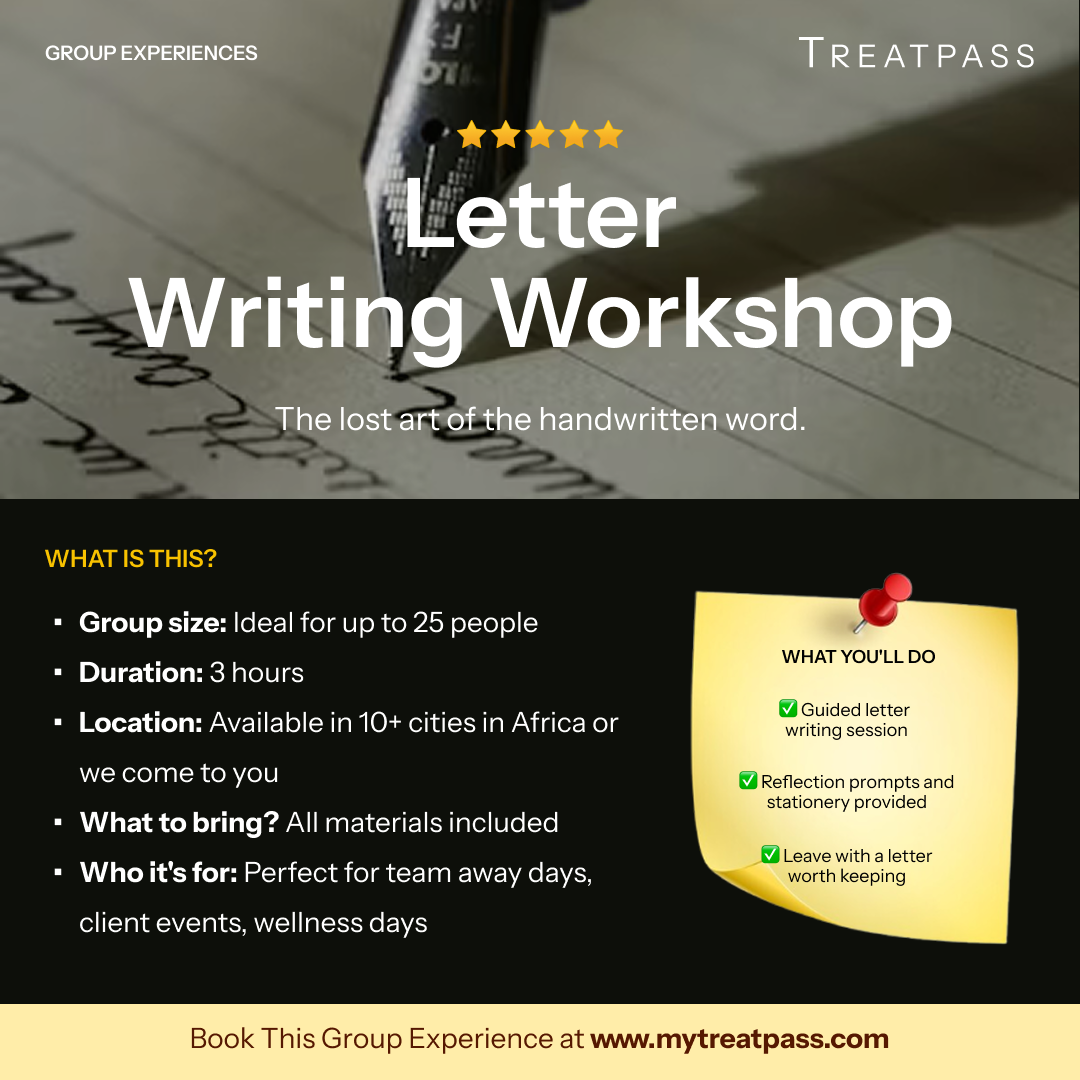 Letter Writing Workshop – Group Experience
