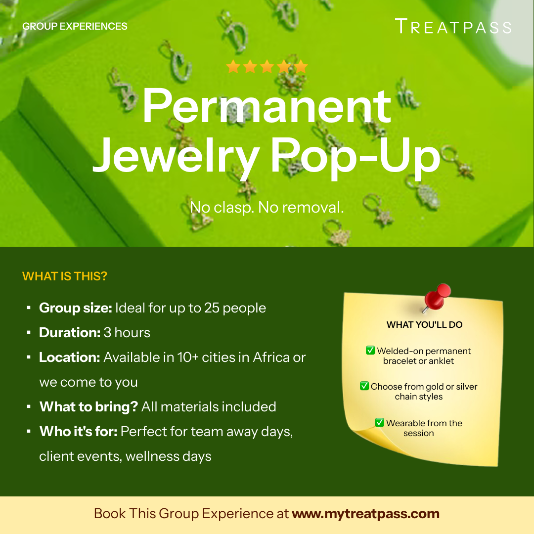 Permanent Jewelry Pop-Up – Group Experience