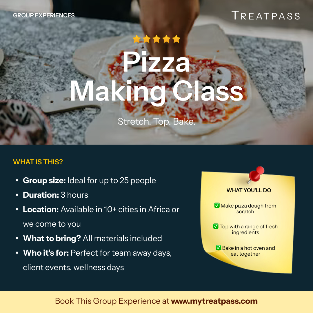 Pizza Making Class – Group Experience