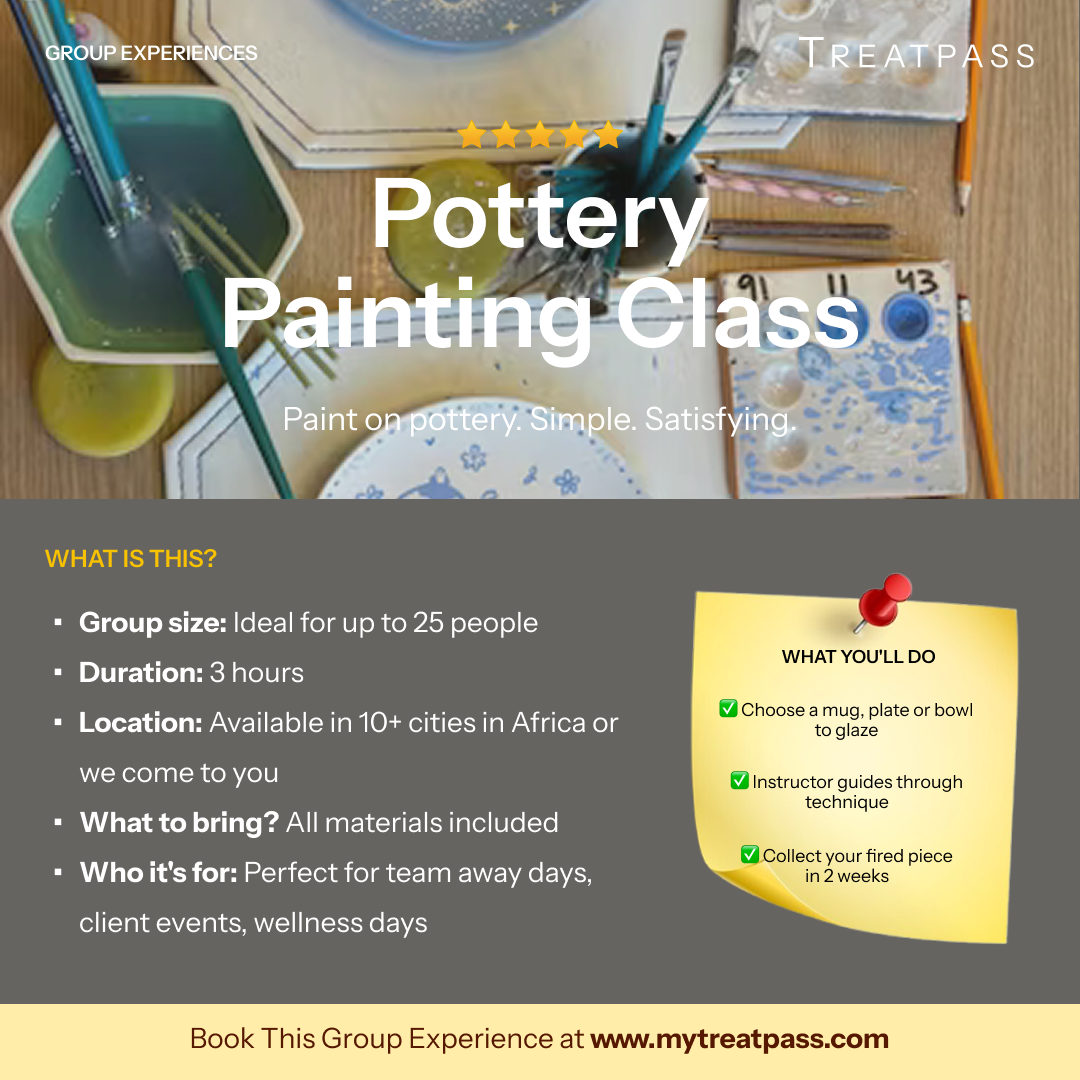 Pottery Painting Class – Group Experience
