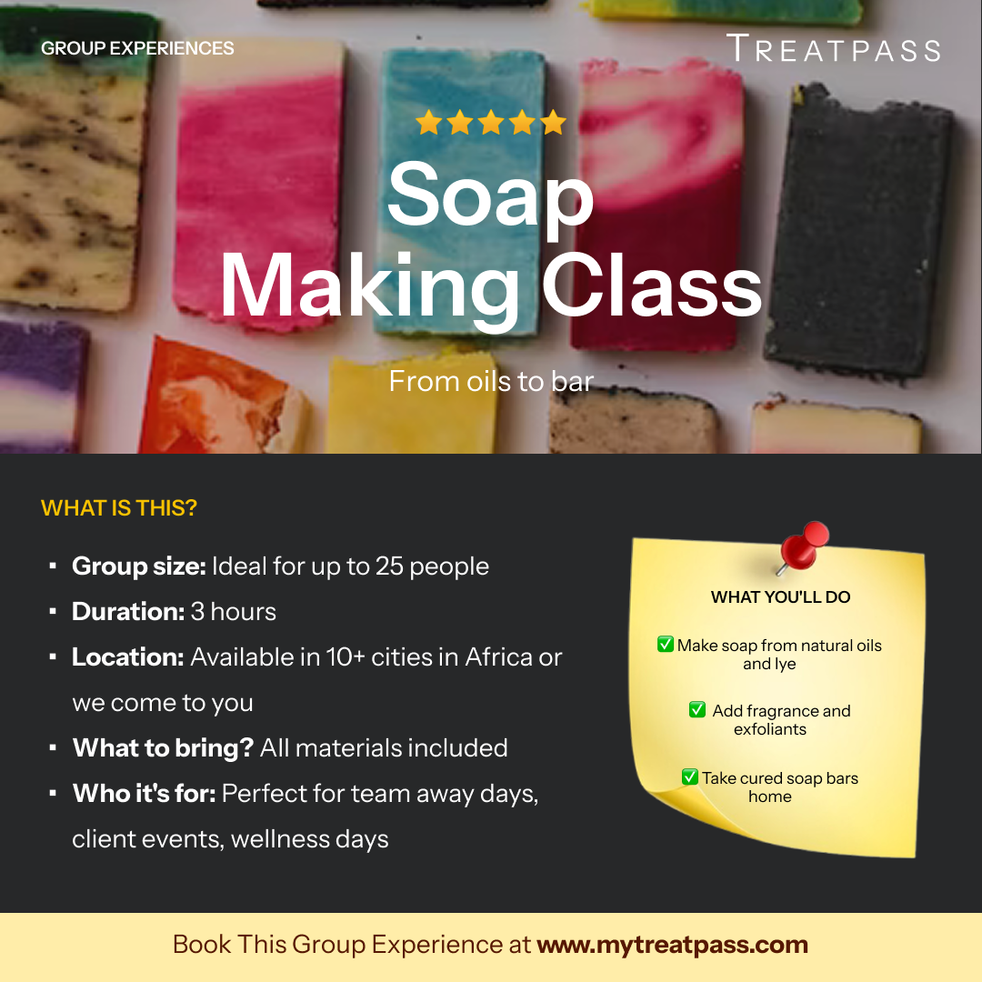 Soap Making Class – Group Experience