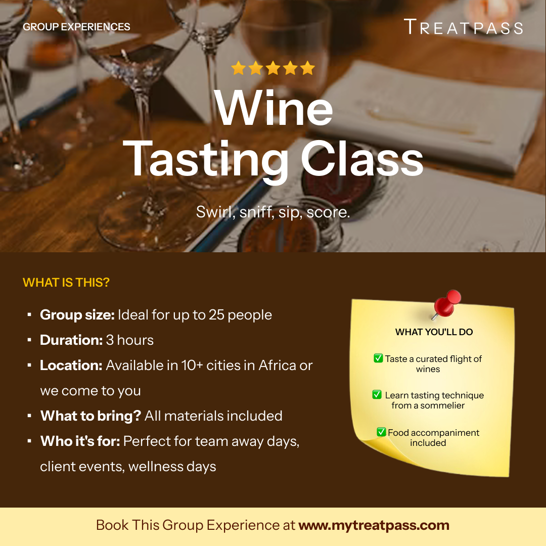 Wine Tasting Class – Group Experience
